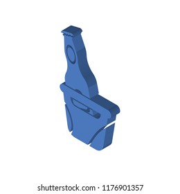 Beer isometric left top view 3D icon