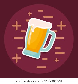 beer jar beverage icon
