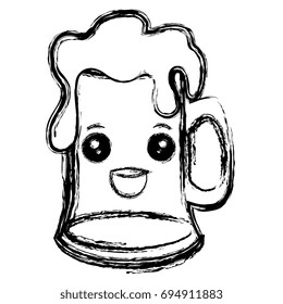 beer jar celebration kawaii character