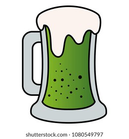 beer jar green saint patrick celebration icon
