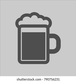 Beer jar icon