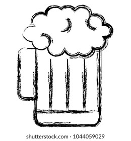 beer jar isolated icon