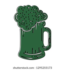 beer jar isolated icon