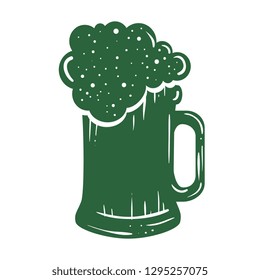 beer jar isolated icon