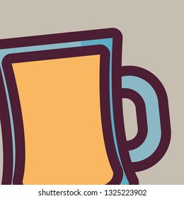 beer jar isolated icon