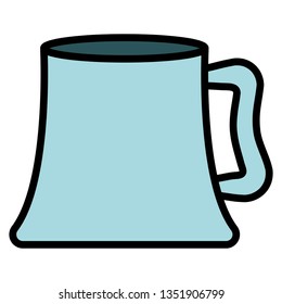 beer jar isolated icon