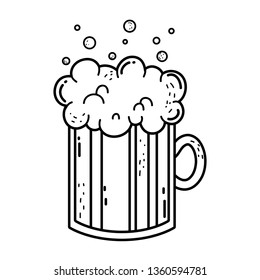 beer jar isolated icon