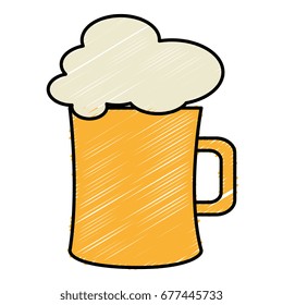 beer jar isolated icon