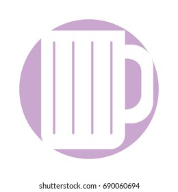 beer jar isolated icon