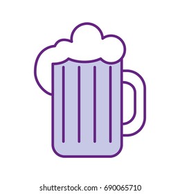 beer jar isolated icon