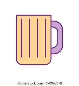 beer jar isolated icon