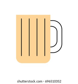 beer jar isolated icon