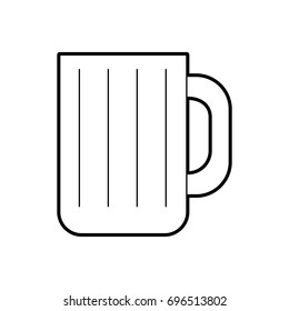 beer jar isolated icon