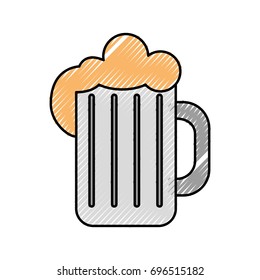 beer jar isolated icon