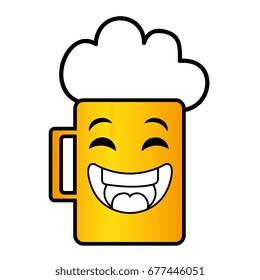 beer jar kawaii character