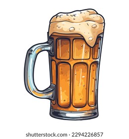 beer jar sketch style icon