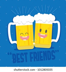 Beer jars, best friends