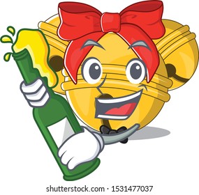 With beer Jingle bell on the character table