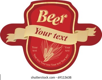 Beer label