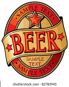 beer label design