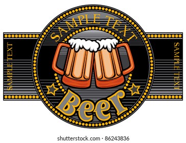 beer label design