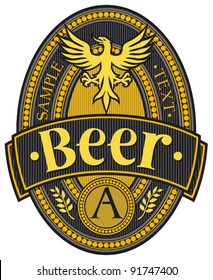 beer label design