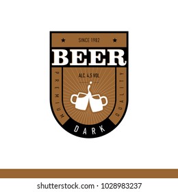 Beer Label Design dark