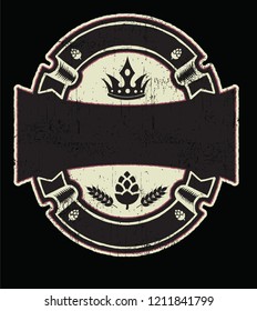 beer label sticker