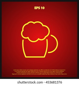 beer line icon