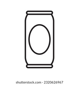 Beer line icon, logo vector