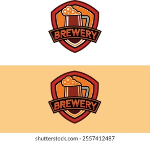 Beer logo desgin vector ale