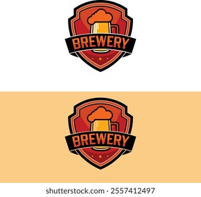 Beer logo desgin vector ale