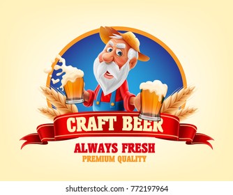 beer logo design