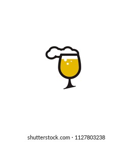 Beer Logo Design Element
