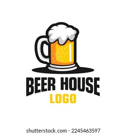 Beer Logo Design Template Inspiration, Vector Illustration.