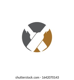 Beer logo design template for pub, bar or restaurant.