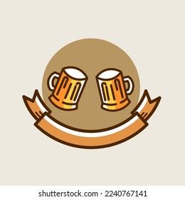 Beer Logo design. vector design and company logo, for your business