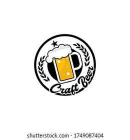Beer Logo Design Vector Template