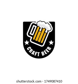 Beer Logo Design Vector Template