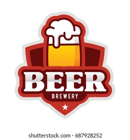 Beer Logo, Emblem Vector