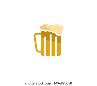 Beer logo glass vector craft 