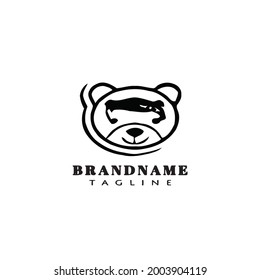 beer logo icon design template modern vector
