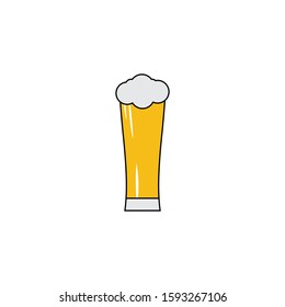 Beer logo icon vector art.