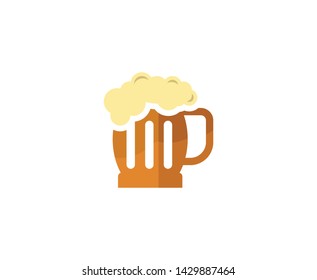 Beer logo icon vector glass 