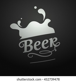 Beer logo label