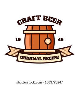 Beer logo simple design element