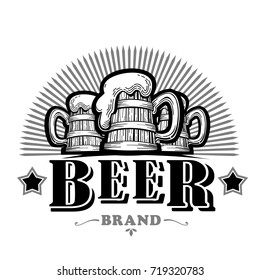 Beer logo vector.