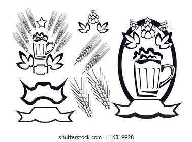 beer , logotype .