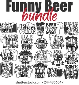Beer Lover Vector Designs Bundle