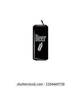 beer in a metal jar icon. Element of simple drinks icon for mobile concept and web apps. Detailed beer in a metal jar icon can be used for web and mobile. Premium icon